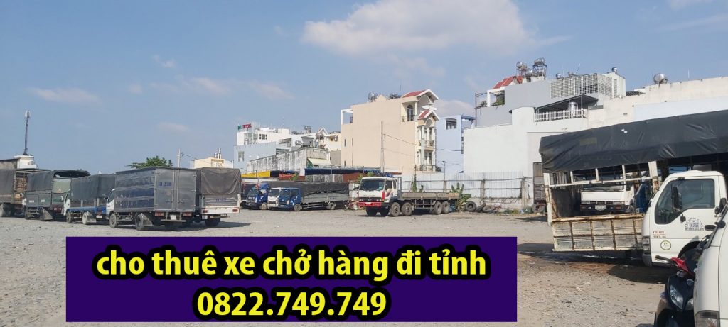 Thuê xe chở hàng đi tỉnh tại TPHCM – Đường Việt Sài Gòn