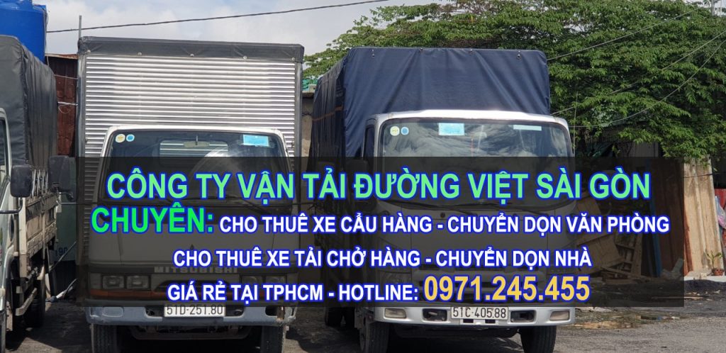 dịch vụ cho thuê xe tải chở hàng giá rẻ tại tphcm