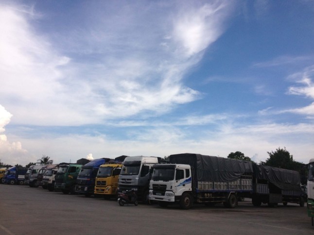Công ty vận tải cho thuê xe tại KCN Nhựa Chánh