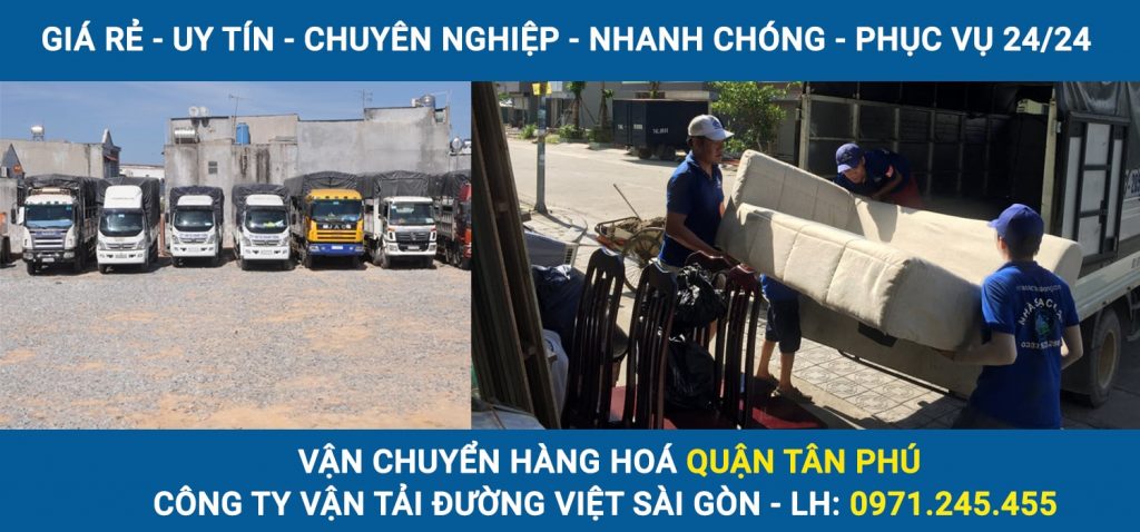 Vận chuyển hàng hoá Quận Tân Phú - Đường Việt Sài Gòn