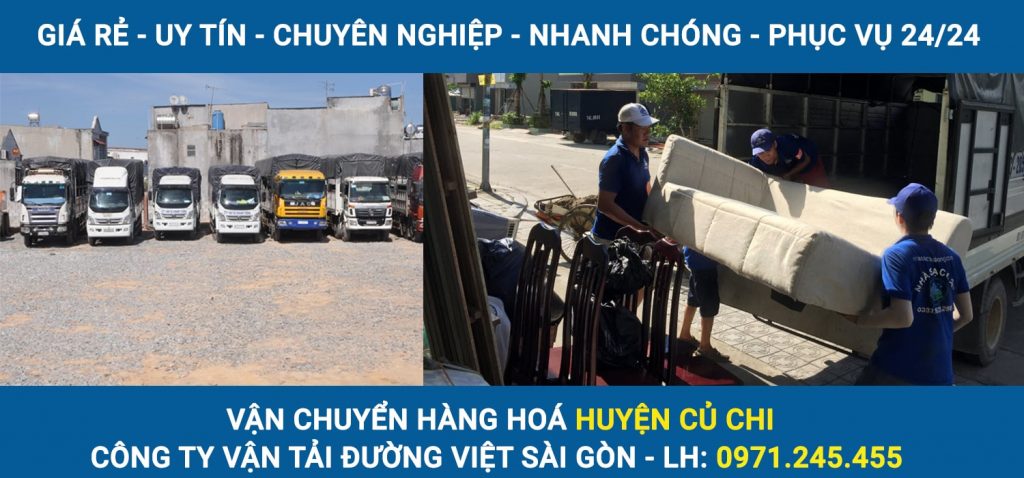 Vận chuyển hàng hoá Huyện Củ Chi - Đường Việt Sài Gòn