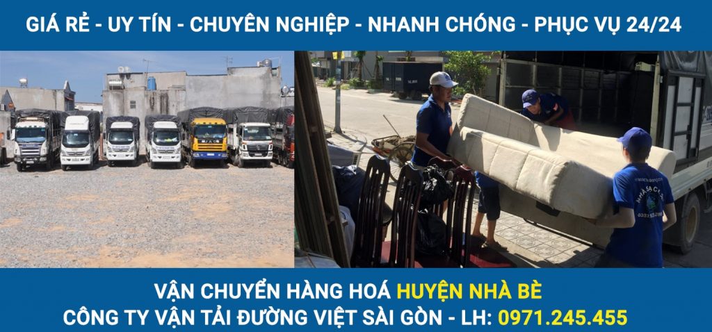 Vận chuyển hàng hoá Huyện Nhà Bè - Đường Việt Sài Gòn
