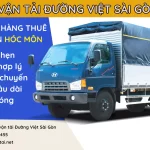 Dịch vụ xe tải nhận chở hàng thuê giá rẻ tại Huyện Hóc Môn