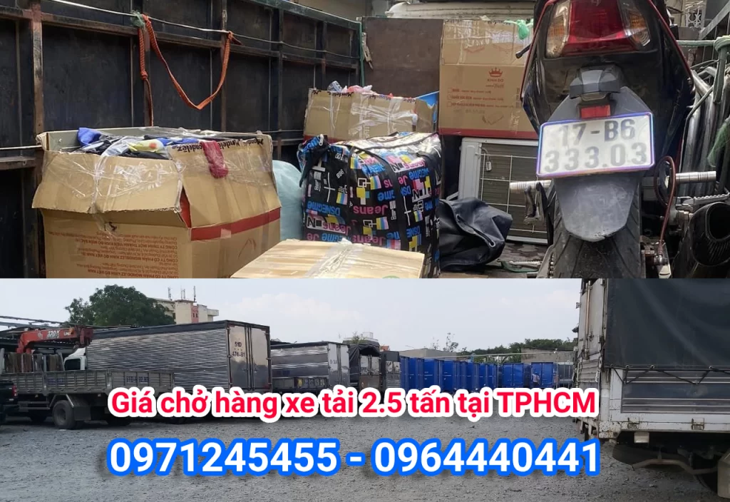 Giá chở hàng xe tải 2.5 tấn tại TPHCM