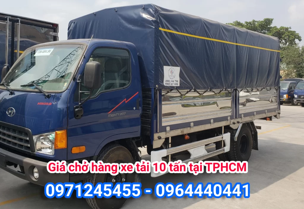 Giá chở hàng xe tải 10 tấn tại TPHCM