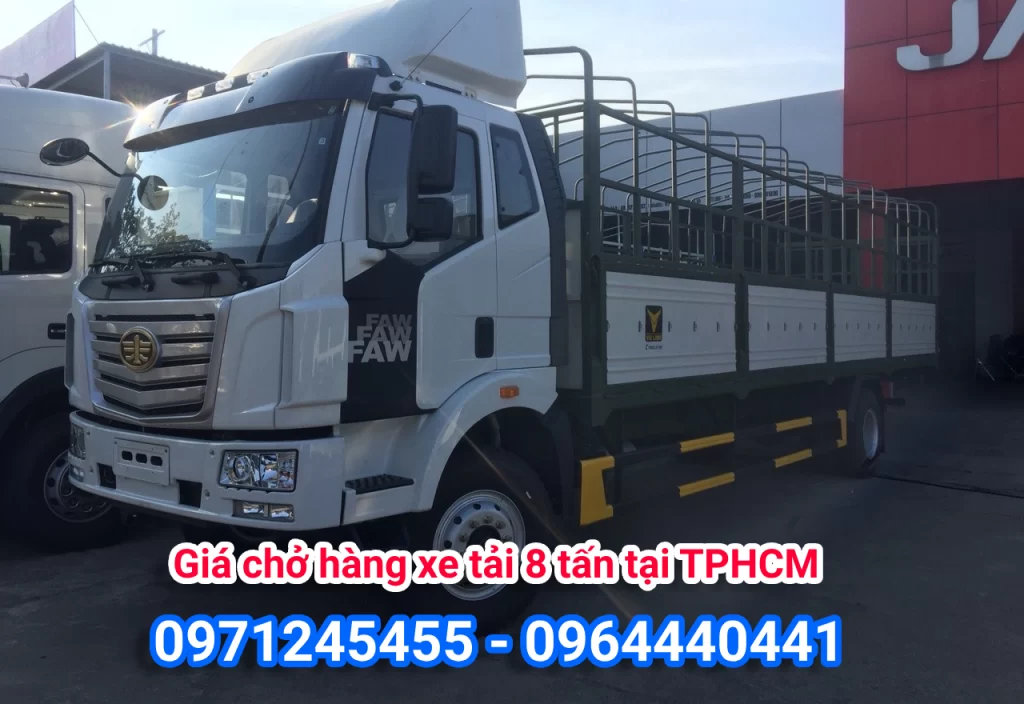 Giá chở hàng xe tải 8 tấn tại TPHCM